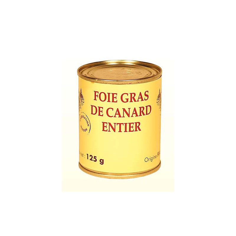 Foie Gras de Canard Entier - boîte - Origine France